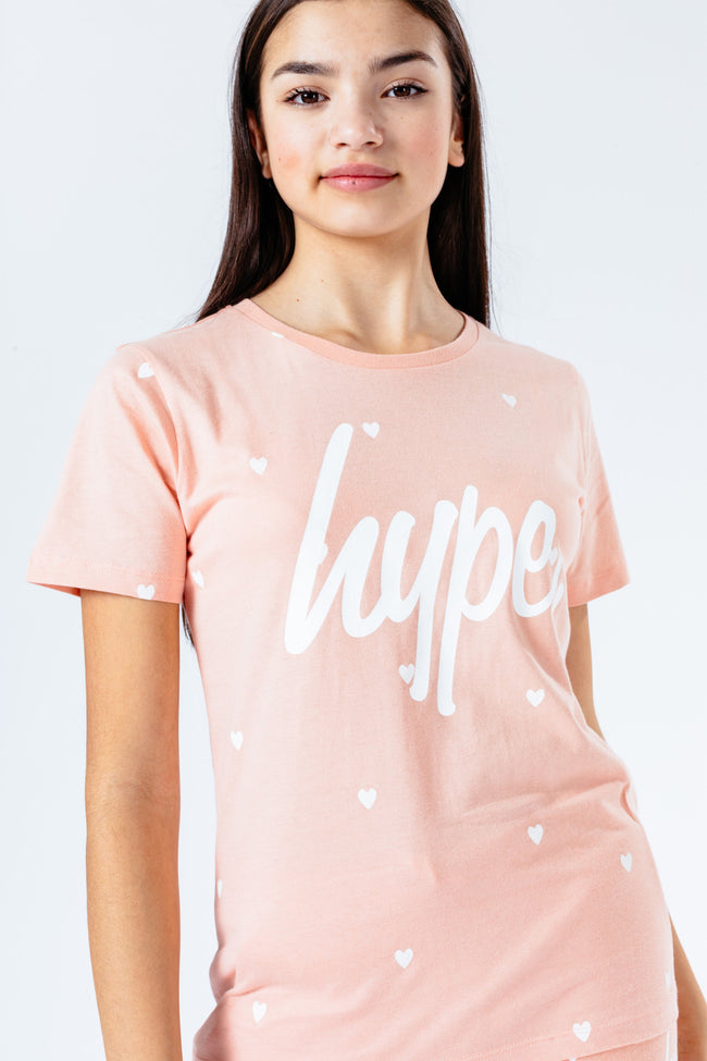 Hype Polka Heart Kids T-Shirt