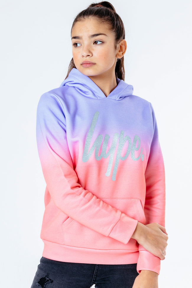 HYPE PEACH FADE KIDS PULLOVER HOODIE