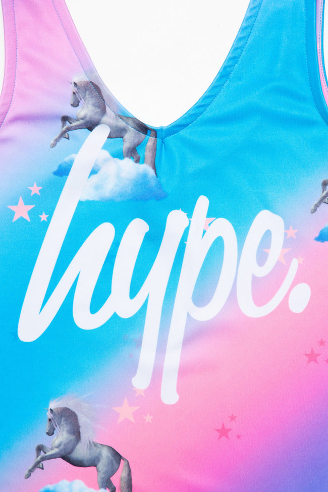 Hype Unicorn Fade Kids Swimsuit