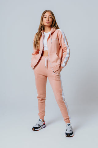 HYPE PINK WOMEN'S ZIP HOODIE