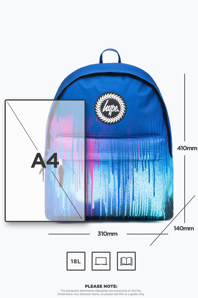 Hype Neon Drips Backpack