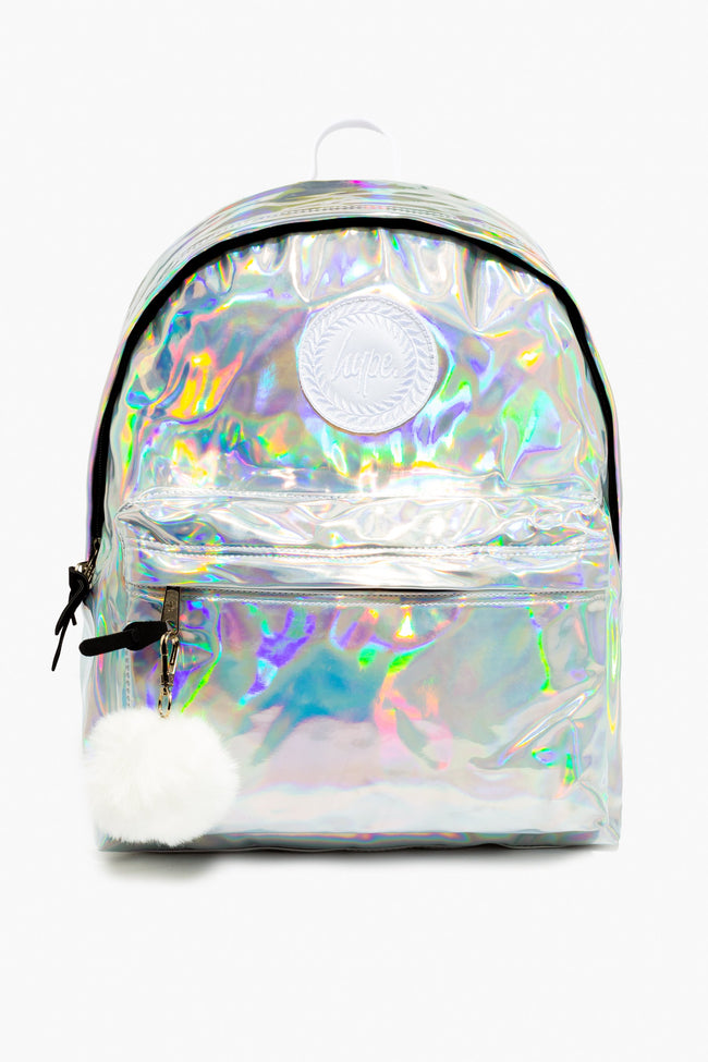 HYPE SILVER HOLO BACKPACK