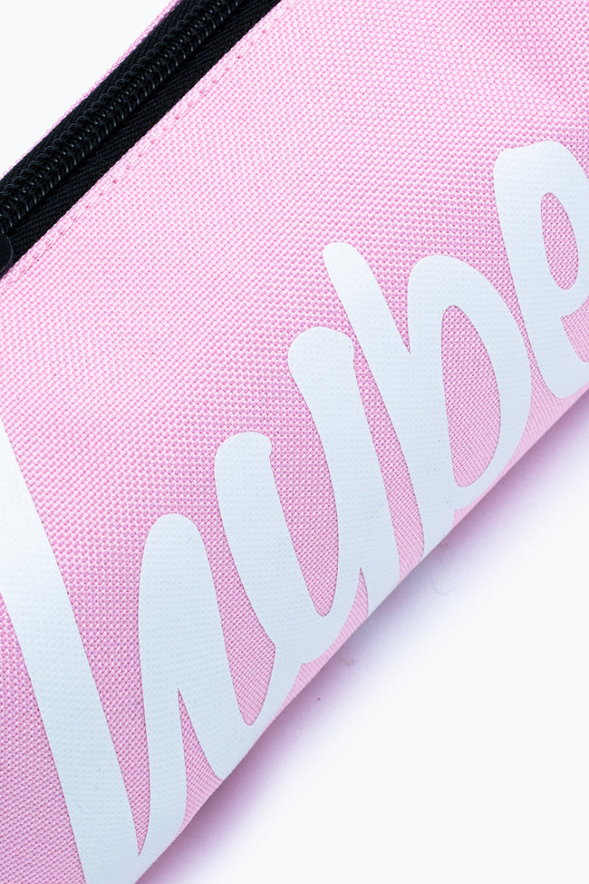 Hype Pink Script Pencil Case