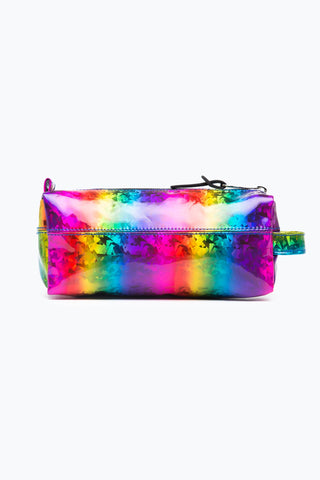 Hype Rainbow Glitter Pencil Case