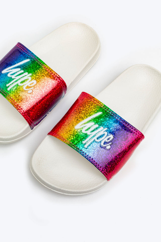 Hype Holo Glitter Kids Sliders