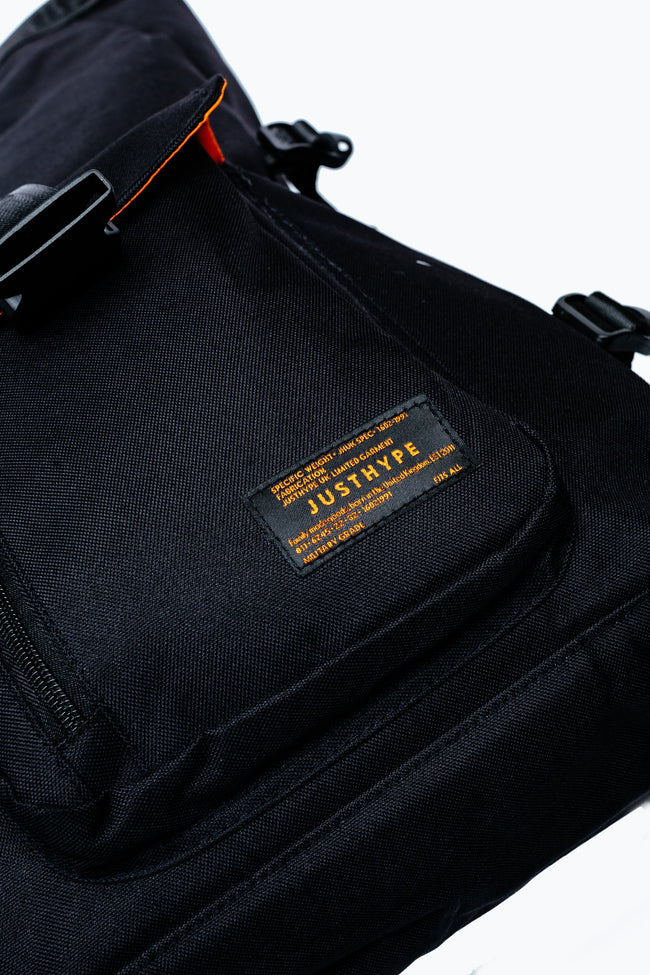 Hype Black Discovery Backpack