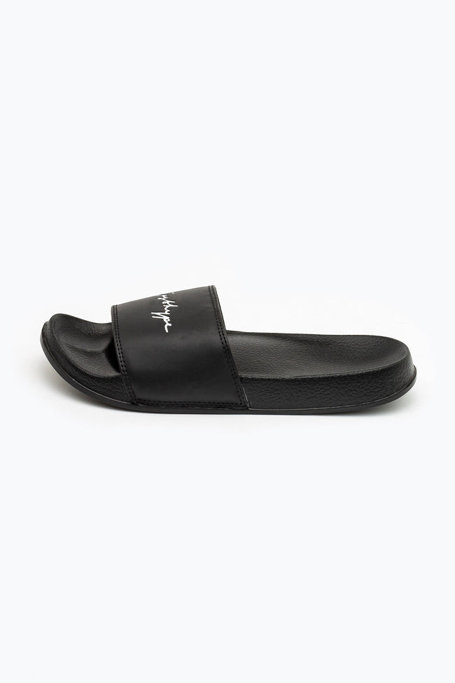 Hype Black Signature Adult Sliders