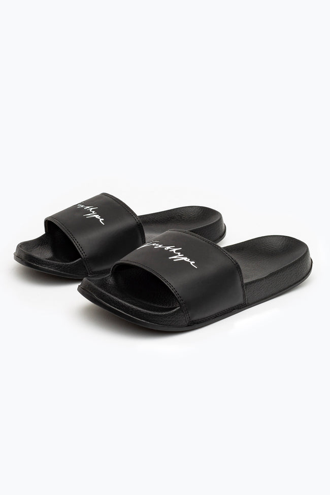 HYPE BLACK SIGNATURE ADULT SLIDERS