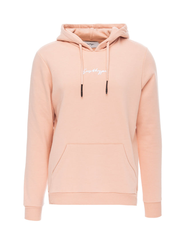 HYPE PINK SCRIBBLE MEN'S PULLOVER HOODIE