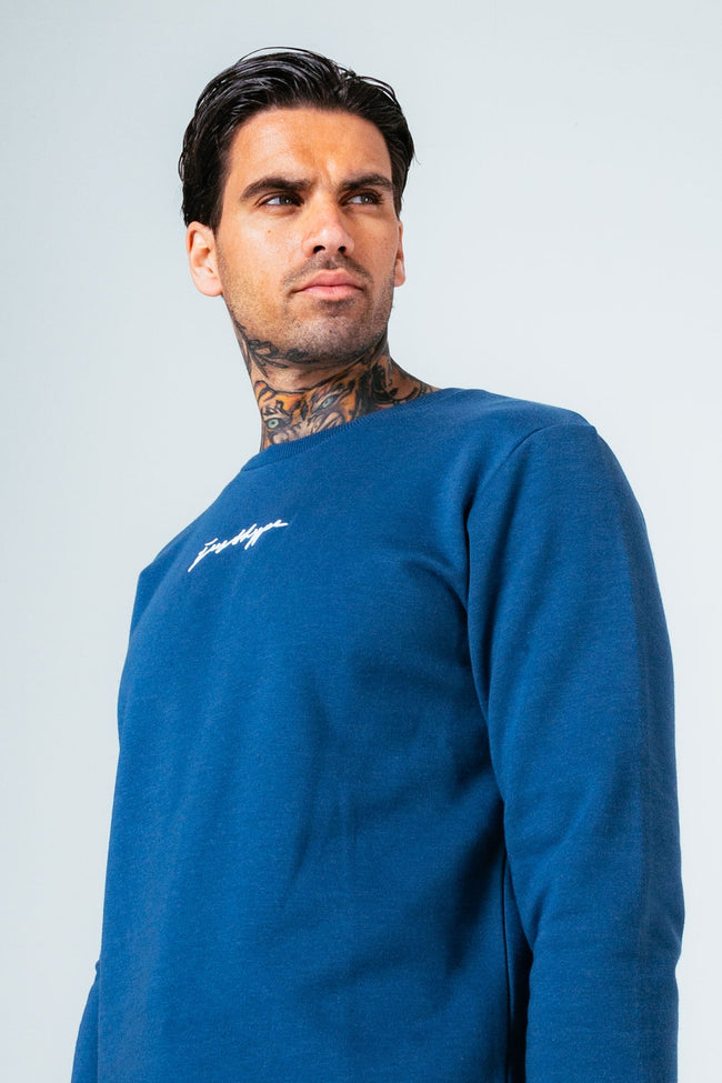 HYPE PETROL SCRIBBLE MEN'S CREW NECK