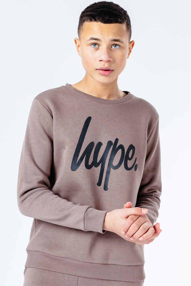 HYPE FALCON SCRIPT KIDS CREW NECK