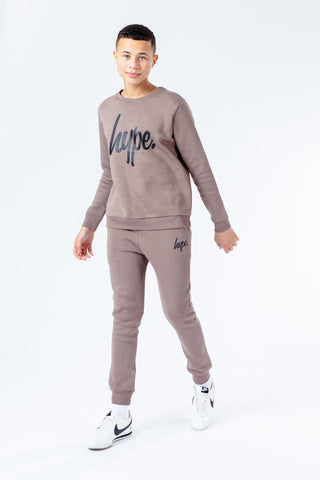 Hype Falcon Script Kids Crew Neck