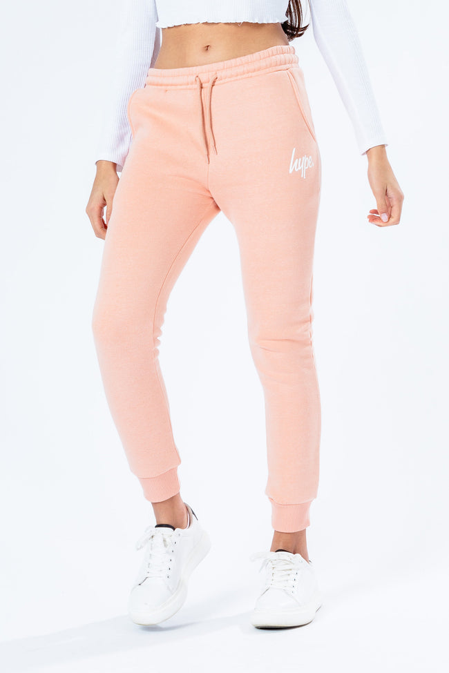 PINK SCRIPT KIDS JOGGERS