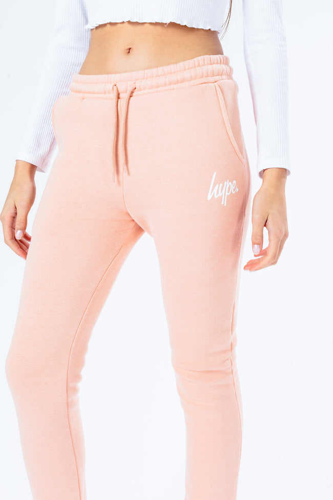 Hype Pink Script Kids Joggers