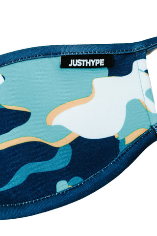 Hype Kids Sea Camo Face Mask