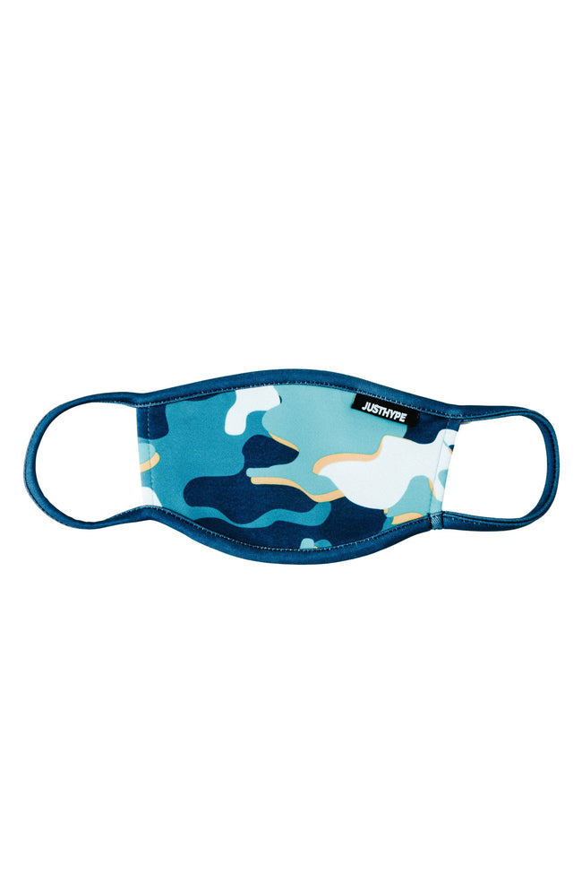 HYPE KIDS SEA CAMO FACE MASK