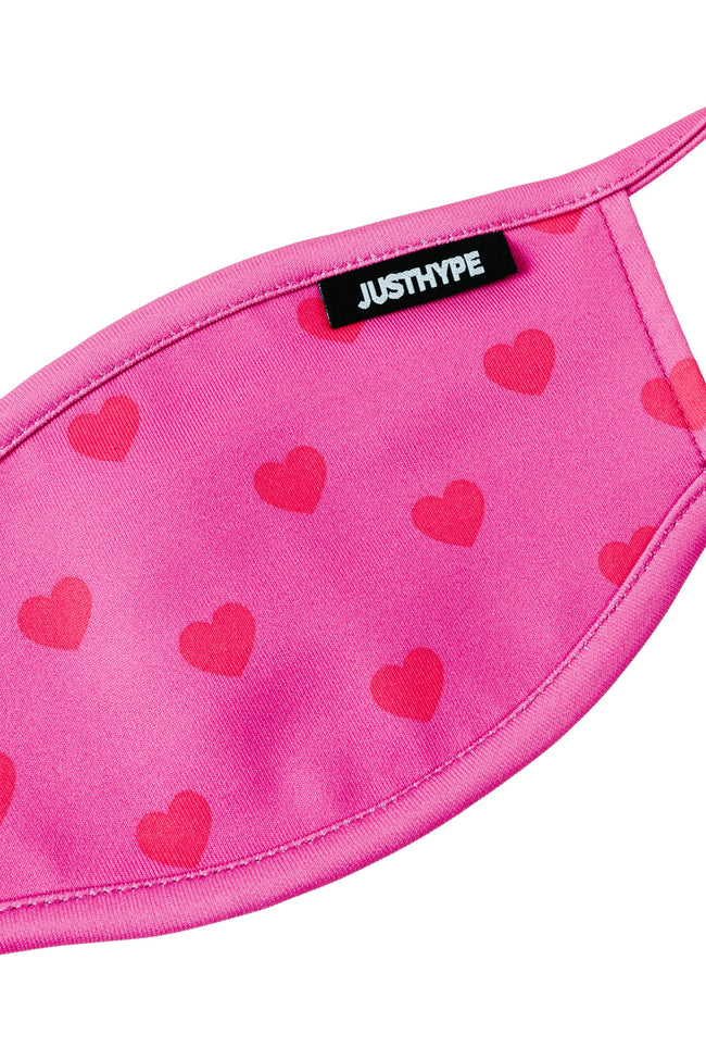 Hype Kids Cute Hearts Face Mask