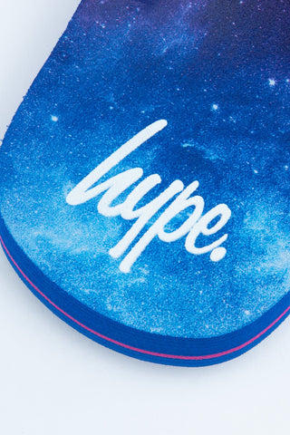 Hype Pink Spacey Kids Foam Flip Flops