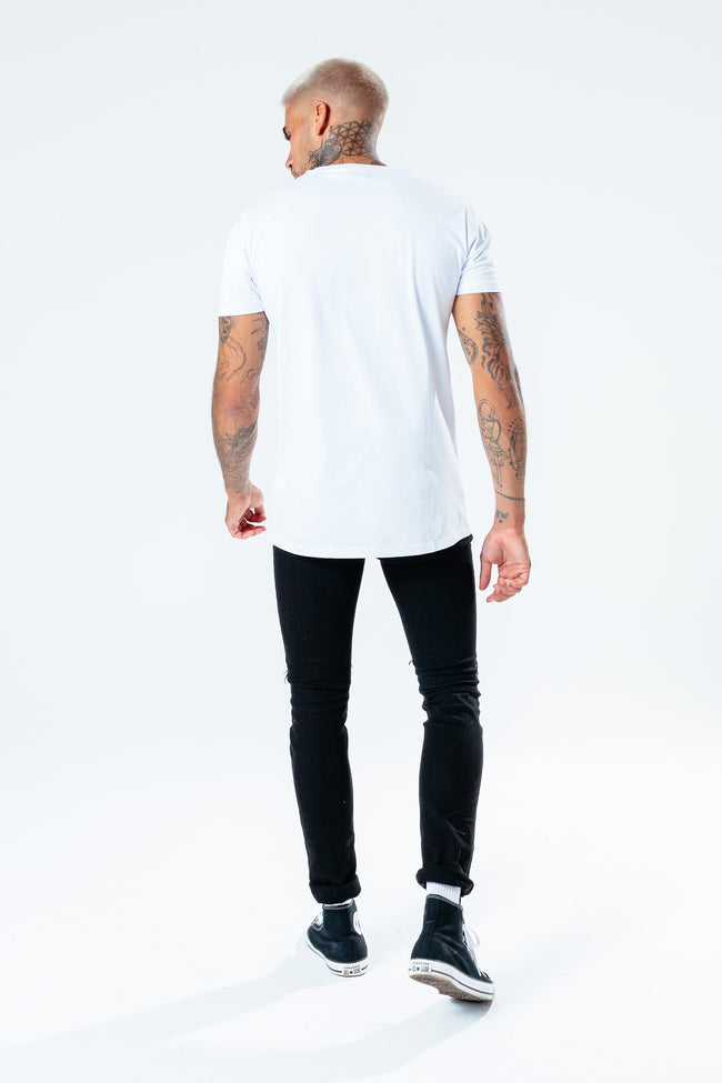 Hype White Justhype Men'S T-Shirt