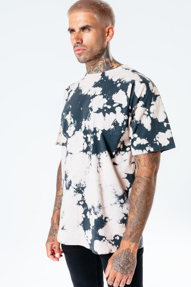 HYPE BLEACH OVERSIZED MEN'S T-SHIRT