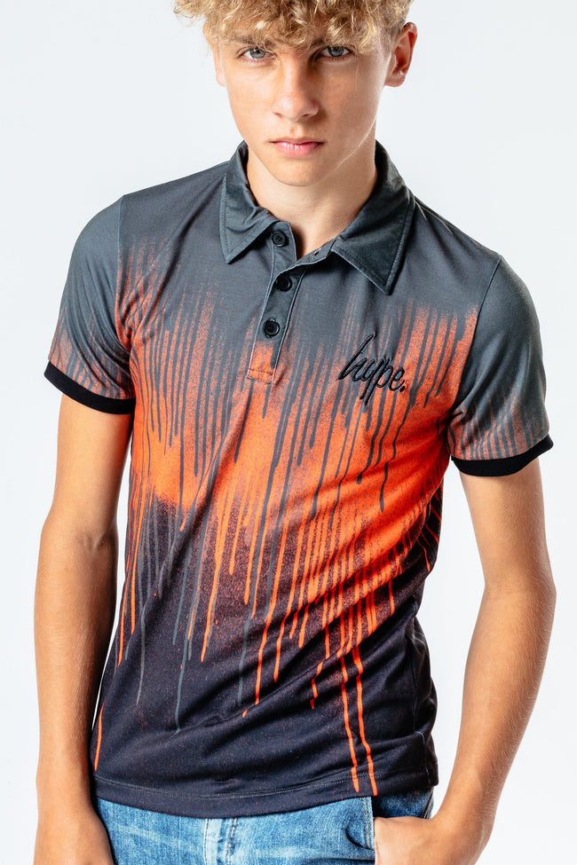 Hype Force Drips Kids Polo Shirt