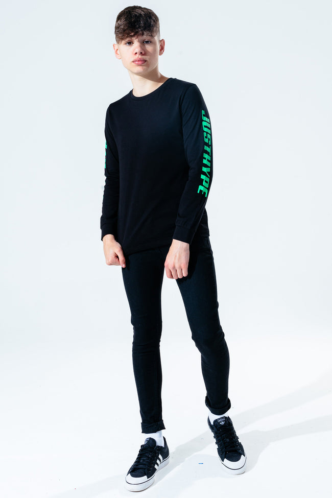 Hype Neon Race Kids L/S T-Shirt