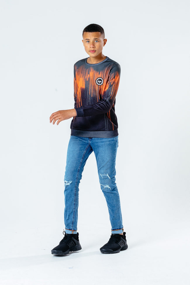 Hype Force Drips Kids Crew Neck