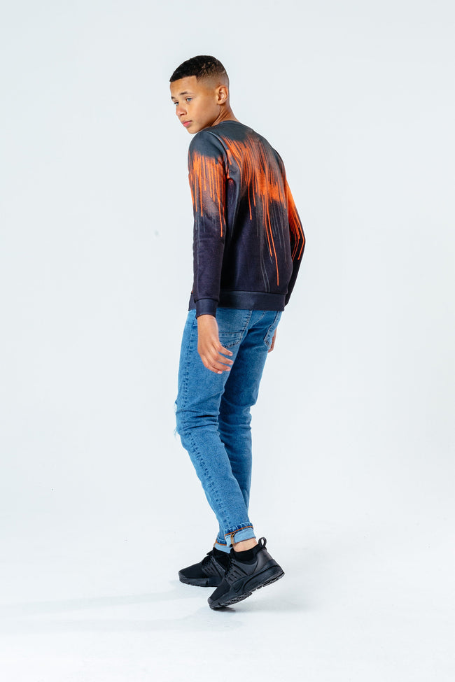 Hype Force Drips Kids Crew Neck