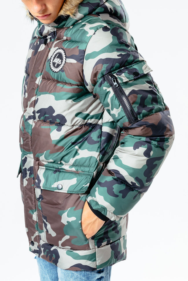 Hype Camo Kids Explorer Jacket