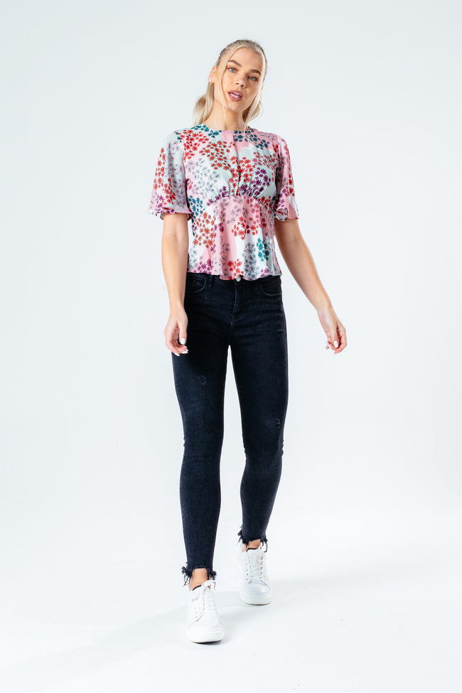 Hype Paint Daisy Women'S Blouse