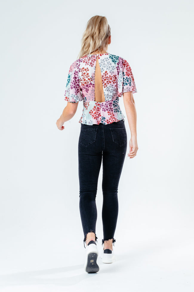 Hype Paint Daisy Women'S Blouse