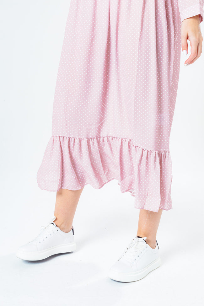 Hype Pink Polka Women'S Dot Dress