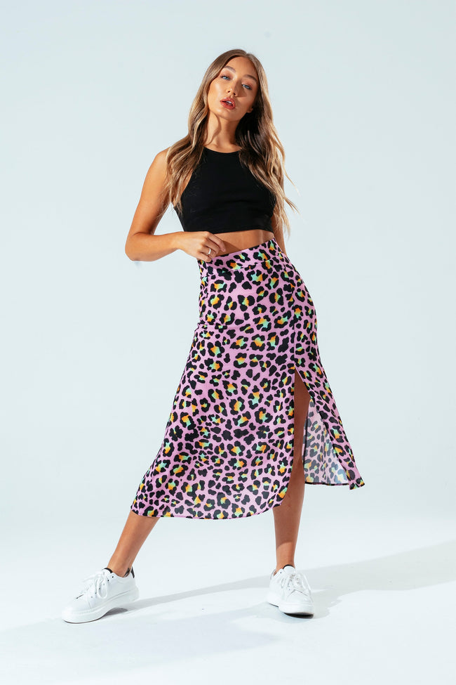 HYPE DISCO LEOPARD WOMEN'S SKIRT