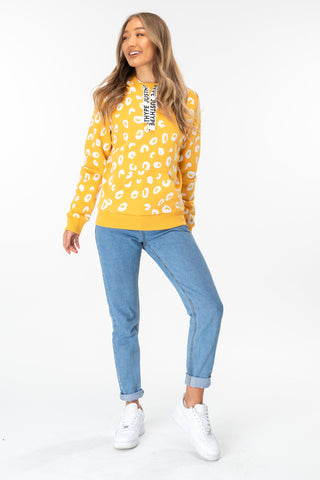 Hype Mango Spots Women'S Pullover Hoodie