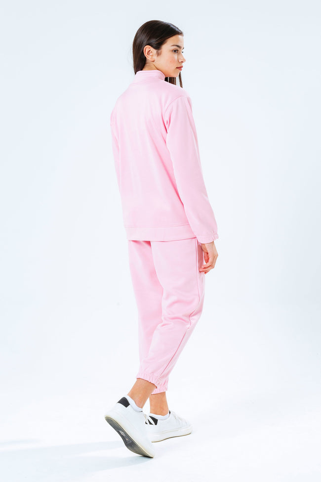 Hype Pink Essential Kids Trackuit