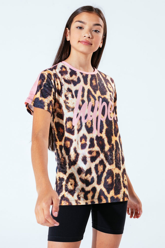 HYPE LEOPARD GIRLS T-SHIRT