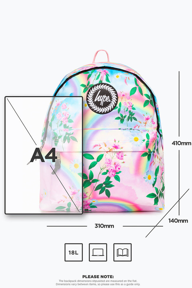 HYPE DAISY RAINBOW BACKPACK