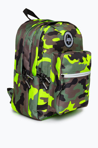 HYPE NEON CAMO UTILITY BACKPACK