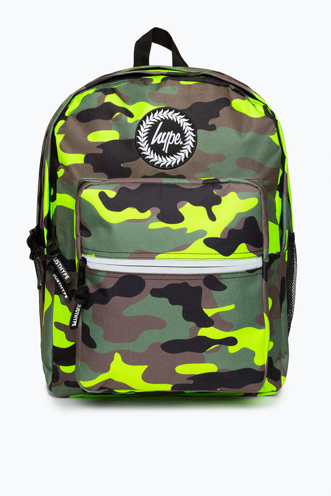 HYPE NEON CAMO UTILITY BACKPACK