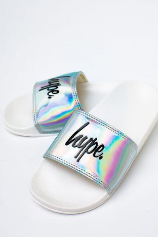 Hype Silver Holo Kids Sliders