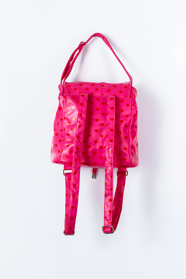 Hype Pink Heart Jolie Backpack