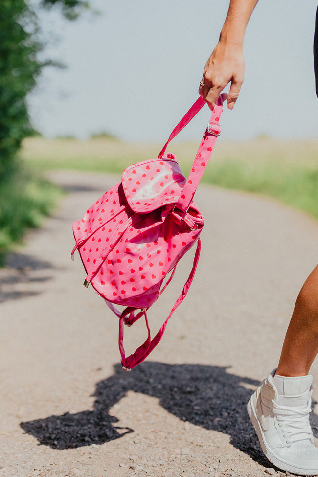 Hype Pink Heart Jolie Backpack