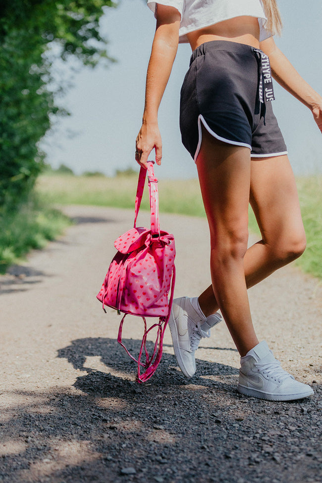 Hype Pink Heart Jolie Backpack