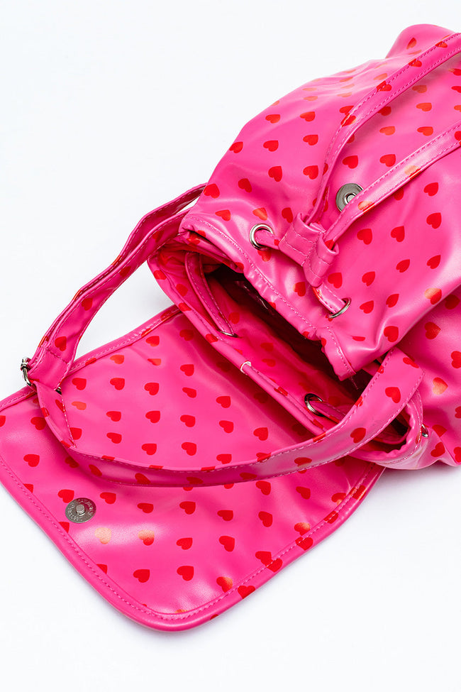 Hype Pink Heart Jolie Backpack