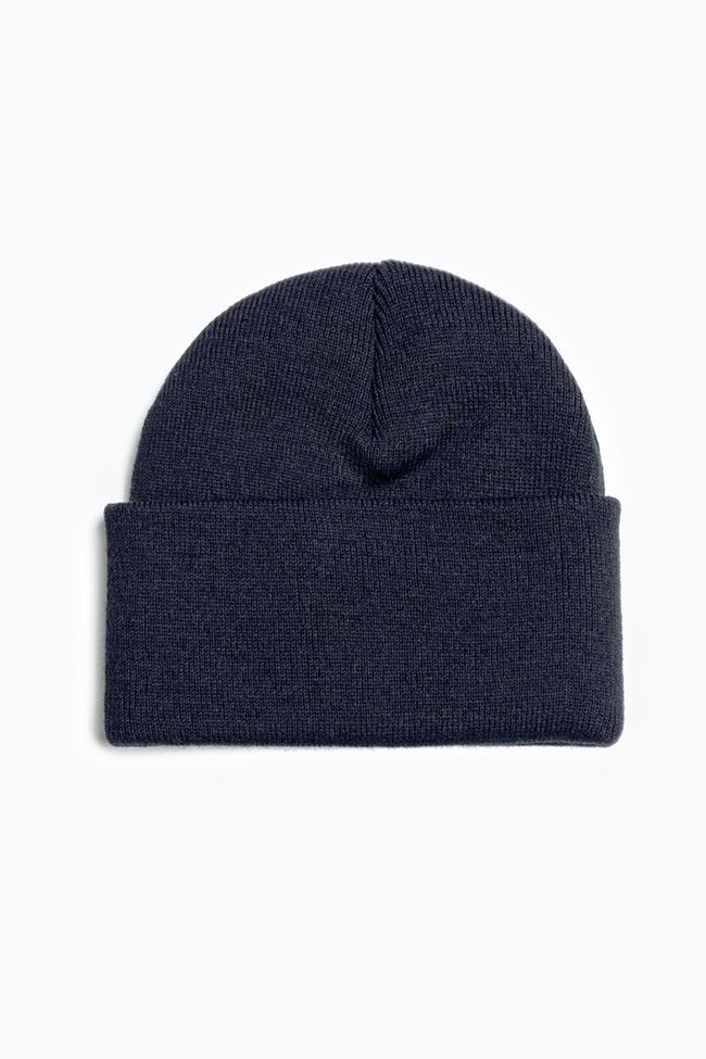 Hype Navy Script Kids Beanie