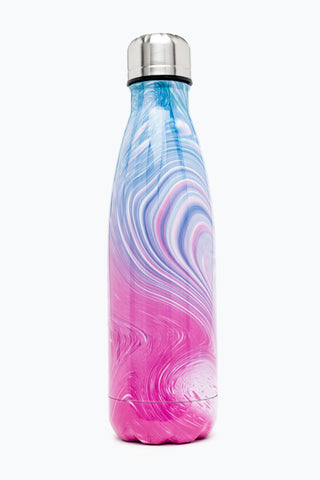 HYPE UNISEX TEAL PURPLE MARBLE CREST BOTTLE