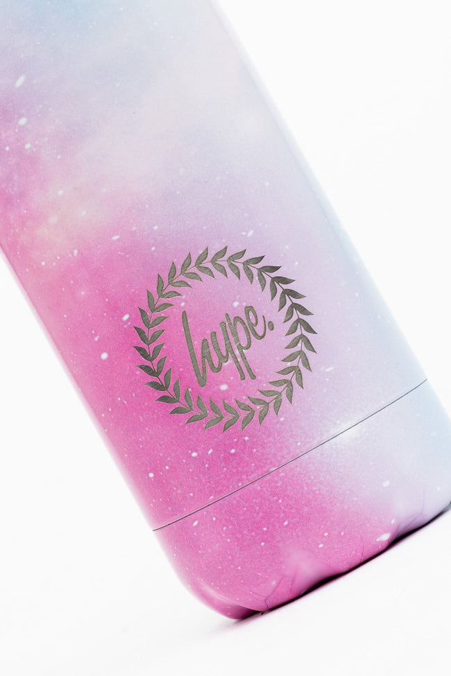 HYPE UNISEX PINK PASTEL FADE SCRIPT BOTTLE