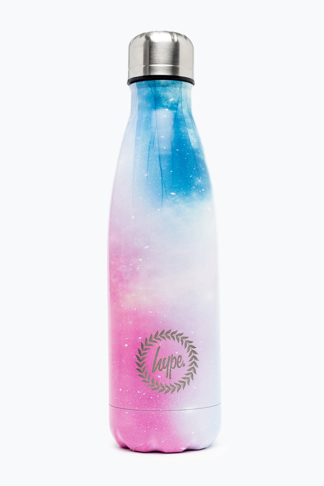 HYPE UNISEX PINK PASTEL FADE SCRIPT BOTTLE