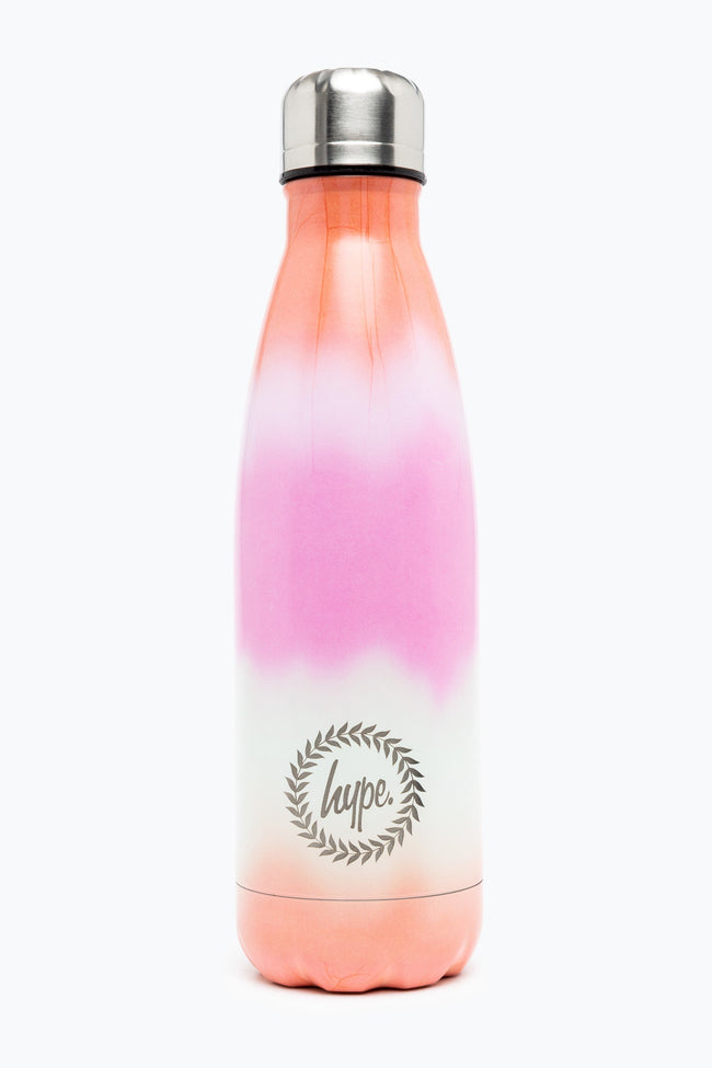 HYPE UNISEX OMBRE PEACH BLUR CREST BOTTLE