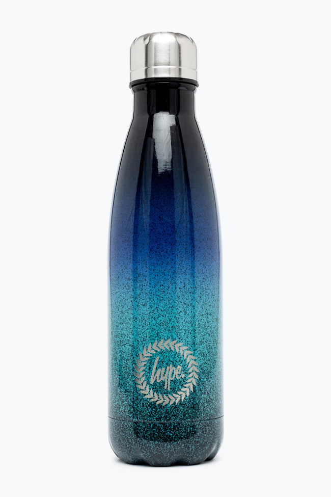 HYPE UNISEX BLUE SPECKLE FADE CREST BOTTLE